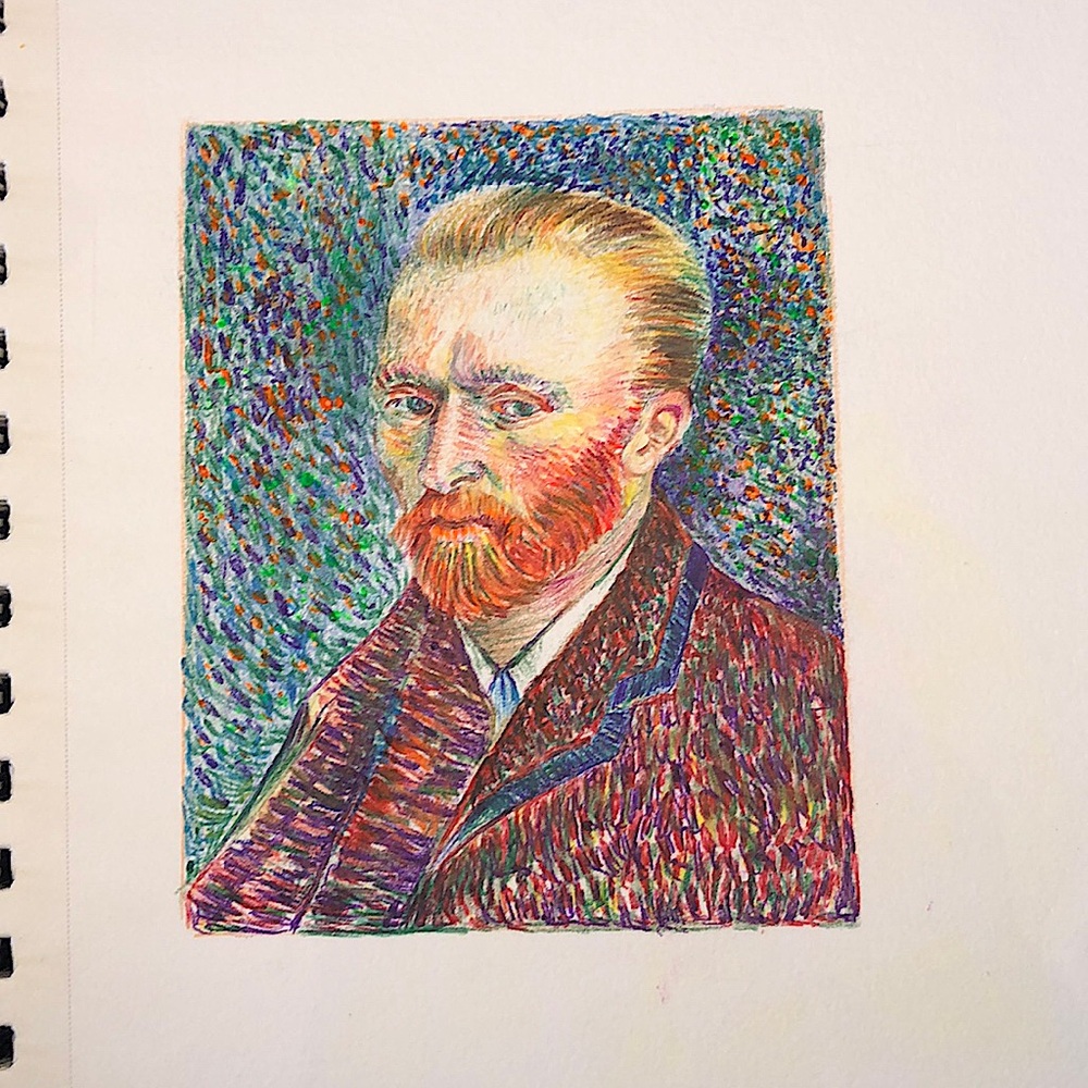 Van Gogh portrait - Picture 2 of 8